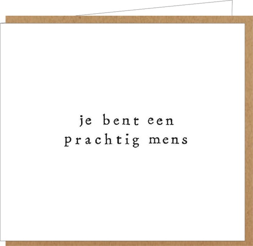 [LM021] je bent een prachtig mens