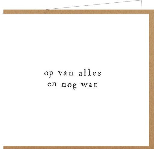 [LM049] op van alles en nog wat