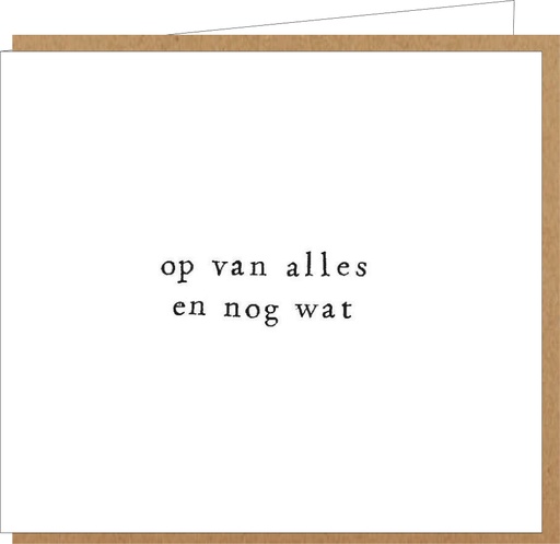 [LM049] op van alles en nog wat