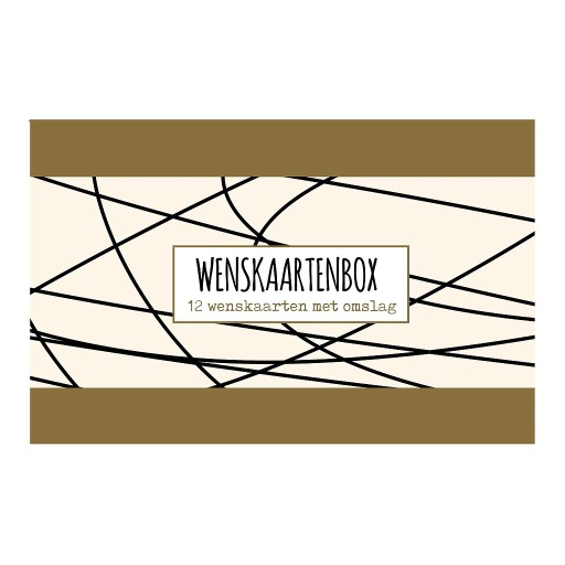 [WKB 001] wenskaartenbox 