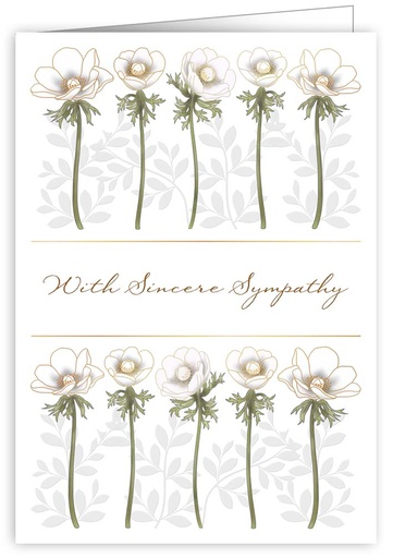 [IWUK0999] with sincere sympathy