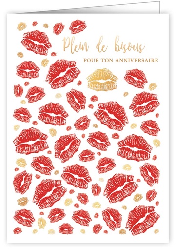 [CLF3559] Plain de bisous pour ton anniversaire