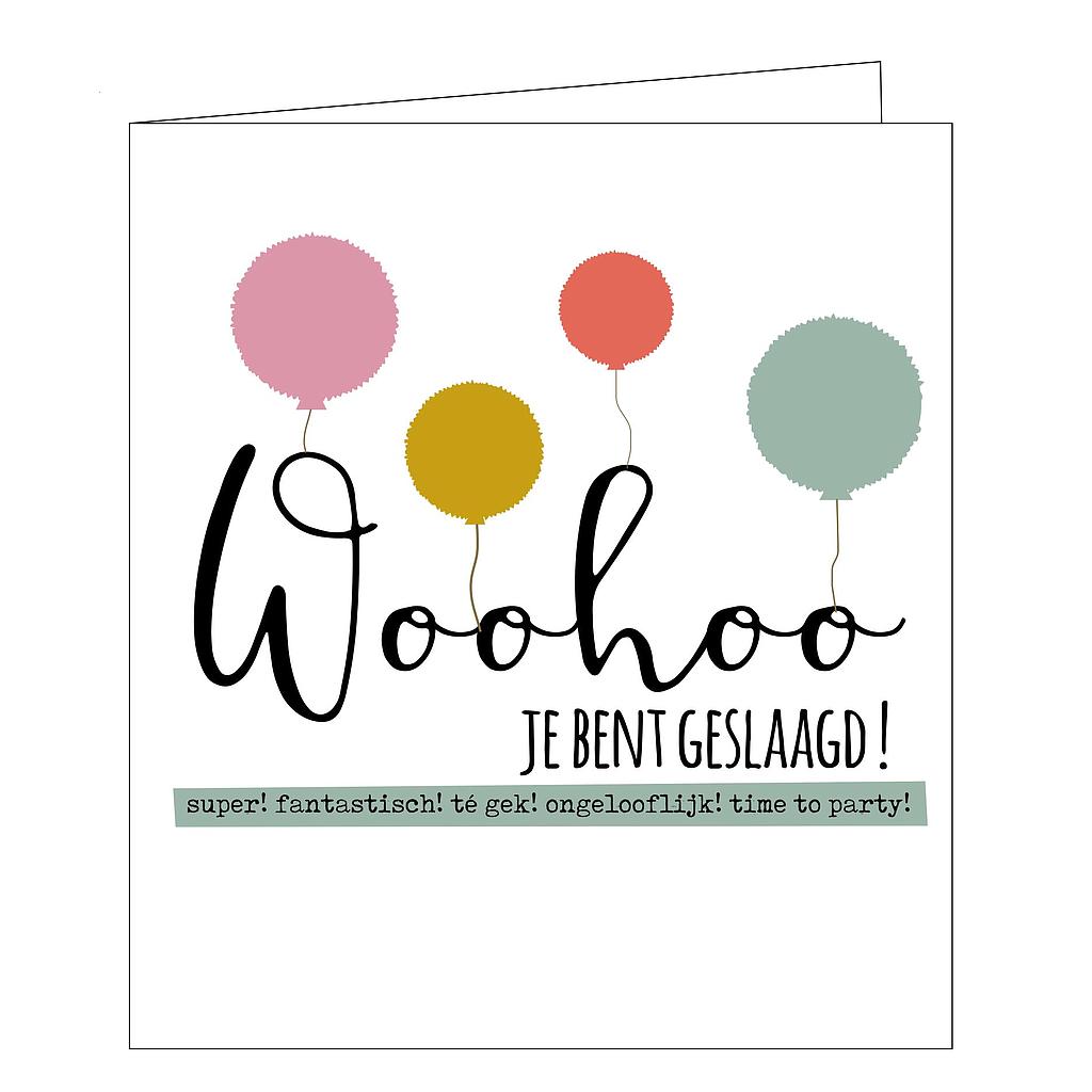 woohoo je bent geslaagd!.. Mailboxcards