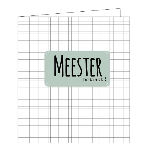 [5201] Meester bedankt !