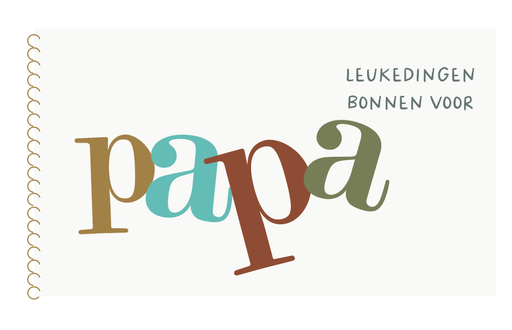 [WB003] leukedingenbonnen voor papa 