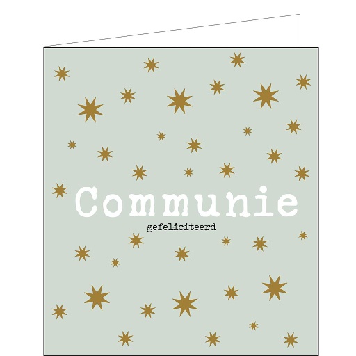 [CC086] communie gefeliciteerd