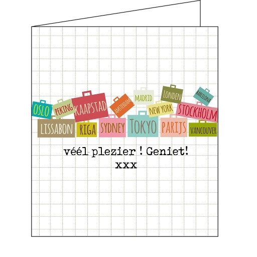 [KA086] veel plezier! geniet! xxx