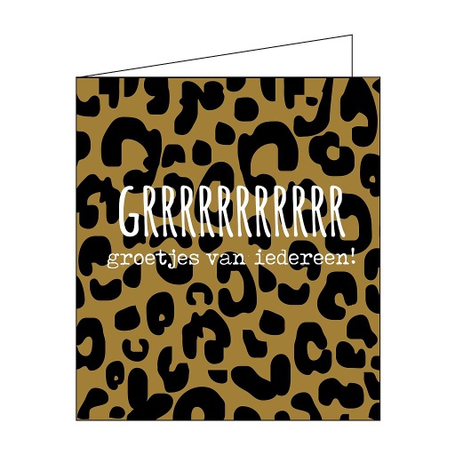 [KA090] grrrrrrr groetjes van iedereen !