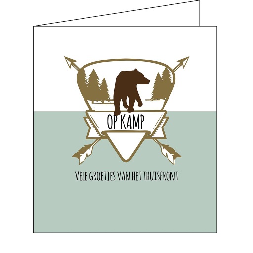 [KA093] op kamp vele groetjes van het thuisfront