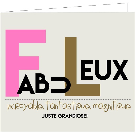 [SIMF1355] Fabuleux incroyable, fantastique, magnifique juste grandiose!