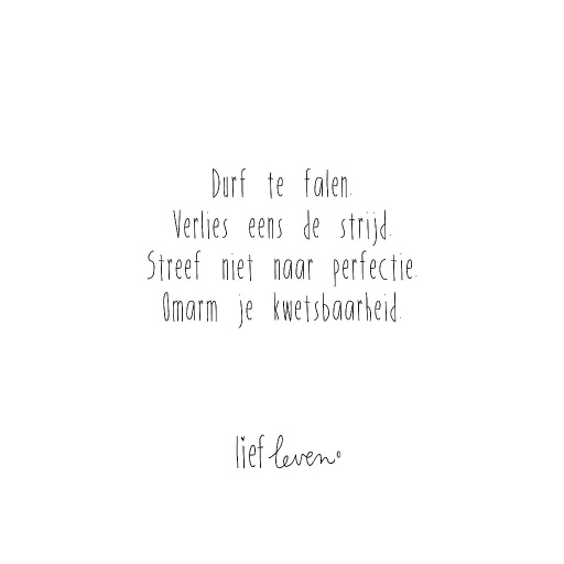 [LFLP003] Durf te falen Verlies eens de strijd ...
