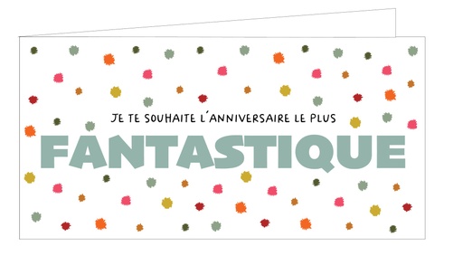 [FSA0618] Je te souhaite l'anniversaire le plus fantastique !