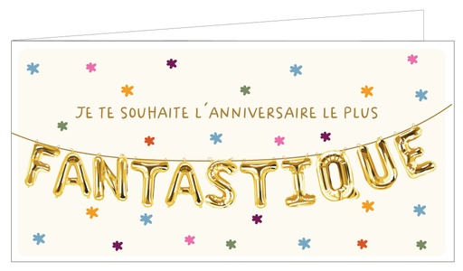 [FSA0618] Je te souhaite l'anniversaire le plus fantastique !