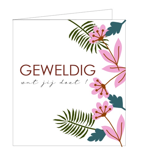 [EM5059] geweldig wat jij doet !