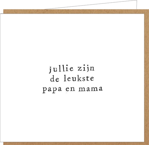 [LM046] jullie zijn de leukste papa en mama