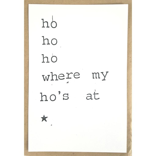 [PBMK075] Ho ho ho where my ho's at