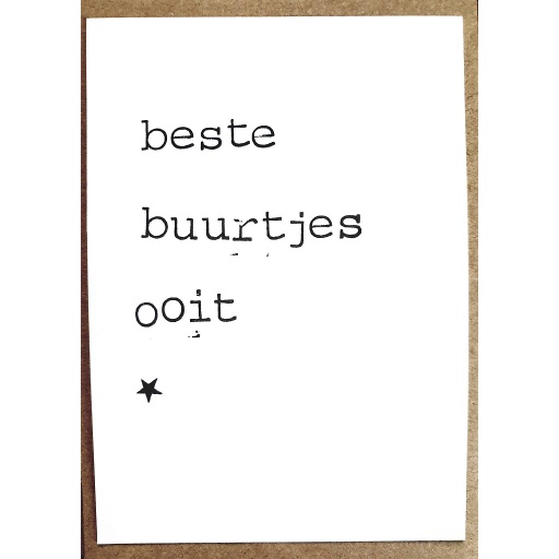 [PBM009] Beste buurtjes ooit