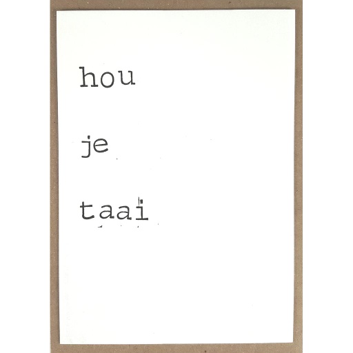 [PBM079] Hou je taai