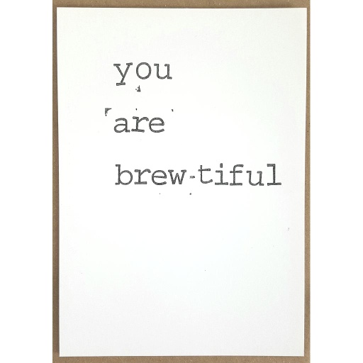 [PBM209] You're brew-tiful