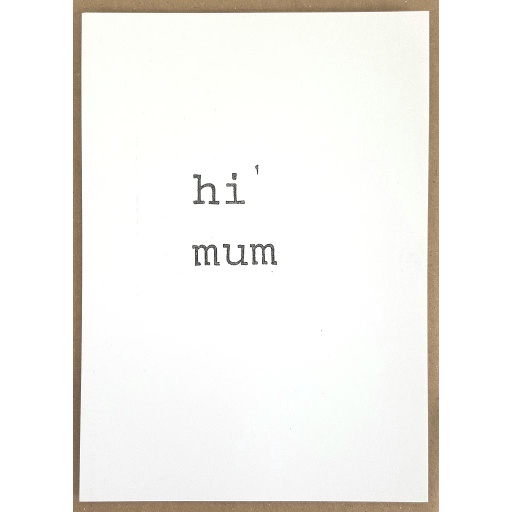 [PBM068] Hi mum