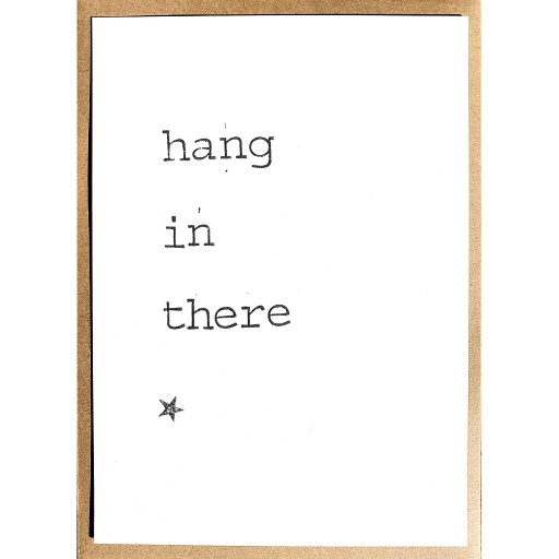 [PBM051] Hang in there !