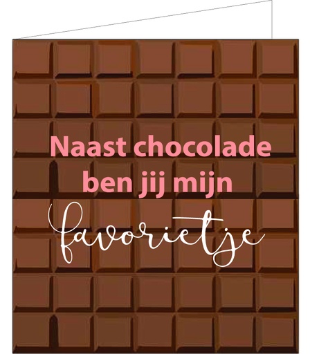 [OCC2034] Naast chocolade ben jij mijn favorietje