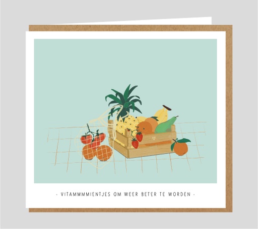 [KM015] Vitammmientjes om weer beter te worden