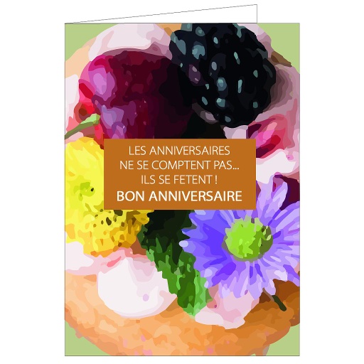 [TL058FR] Bon Anniversaire