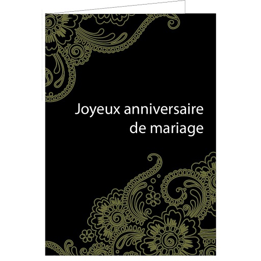 [TL006FR] Joyeux Anniversaire de mariage