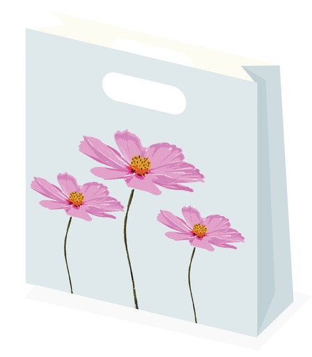 [LX013] Blanco flowers/fleurs