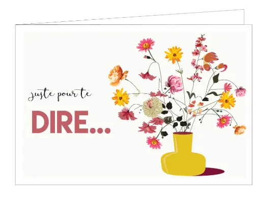 [WMF076] Juste pour te dire...