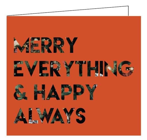 [XM016] merry everything &amp; happy always