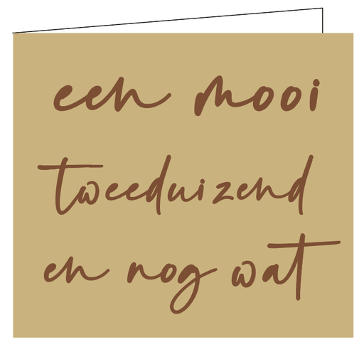 [XM026] een mooi tweeduizend en nog wat
