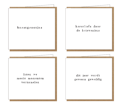 [LMBOX001] Ik pak je in box 8 stuks/4 designs  
