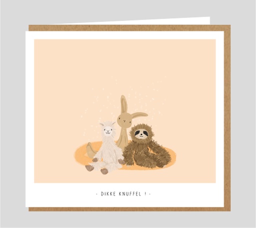 [KM043] Dikke knuffel