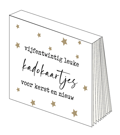 [KKBLOC002] 25 kadokaartjes voor eindejaar