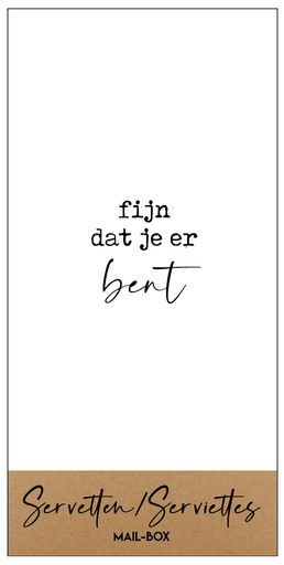 [SERG004] Fijn dat je er bent !