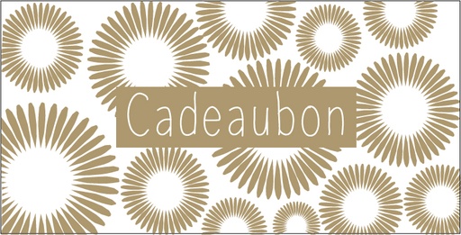 [KDB096] Cadeaubon goud