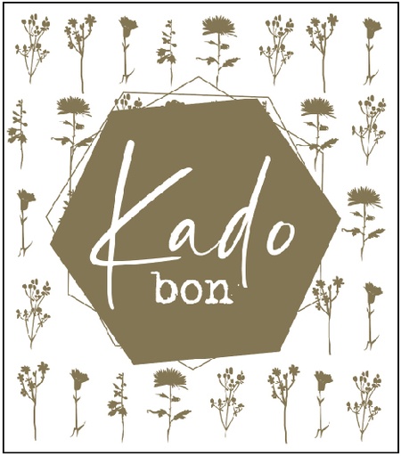 [KDB100] Kadobon goud bloemen