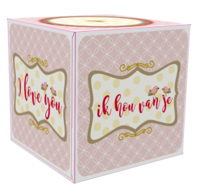 [TB044] ik hou van je/je t'aime/love you