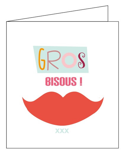 [PO818A] Gros bisous