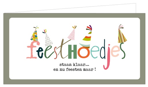 [SAM00753] Feesthoedjes staan klaar...en nu feesten maar !