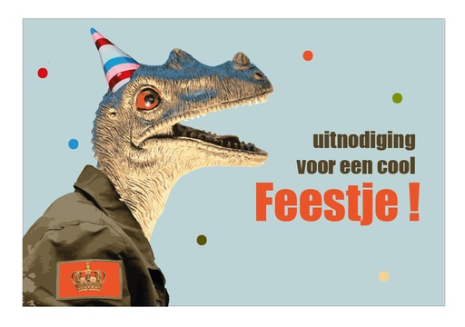 [P153] uitnodiging voor een cool feestje !