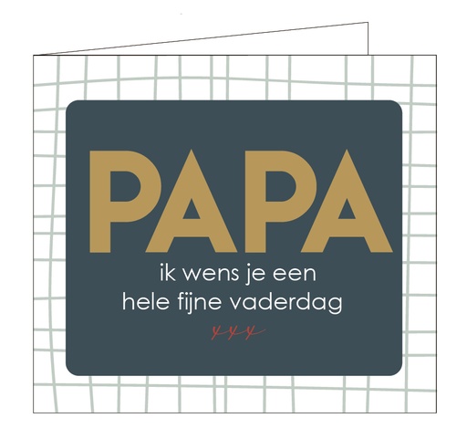 [OCC2075] Papa, ik wens je een heel fijne vaderdag