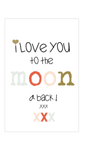 [NQ064] I love you to the moon and back