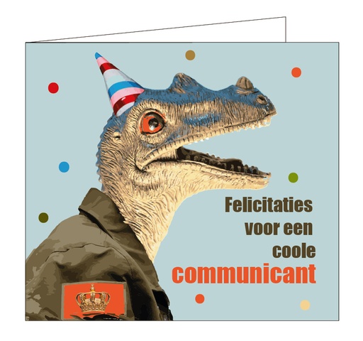 [C099] Felicitaties voor een coole communicant
