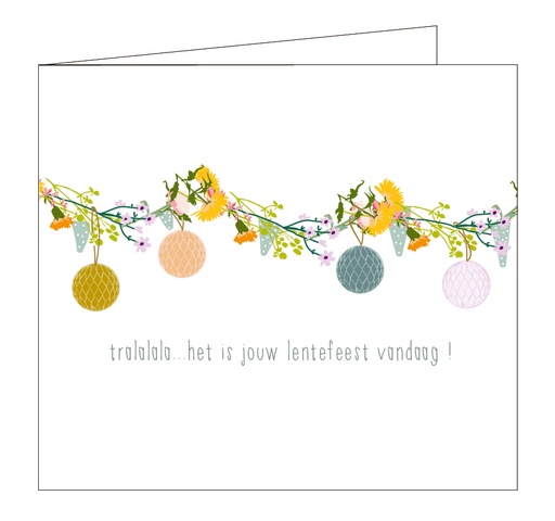 [C113] Tralala..het is jouw lentefeest vandaag !