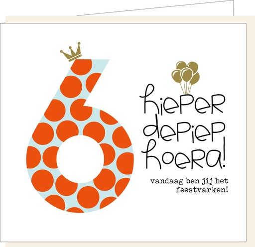 [AG1216] 6 jaar
