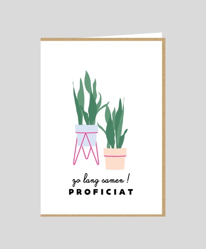 [COCO025] Zo lang samen PROFICIAT