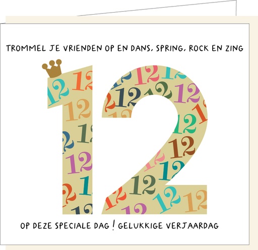 [AG1222] 12 jaar